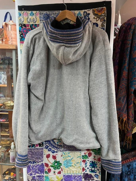 Grey Fleece Lined Unisex Jacket 🩶