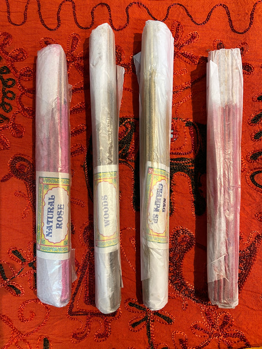 Hand-Rolled Incense Sticks – Made in India ✨
