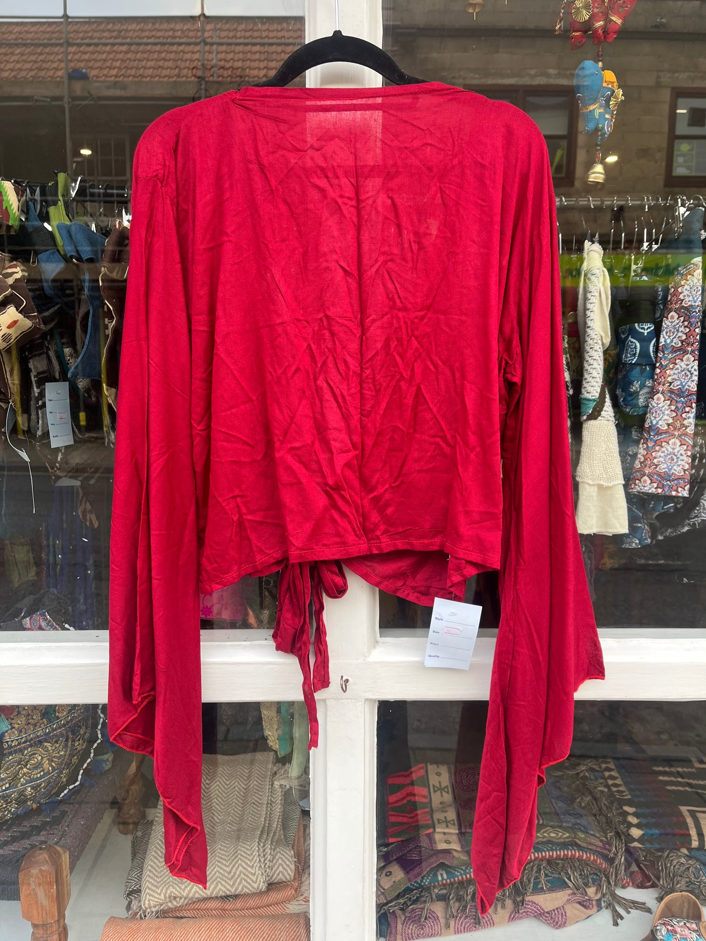 Lightweight Cotton Tie Top