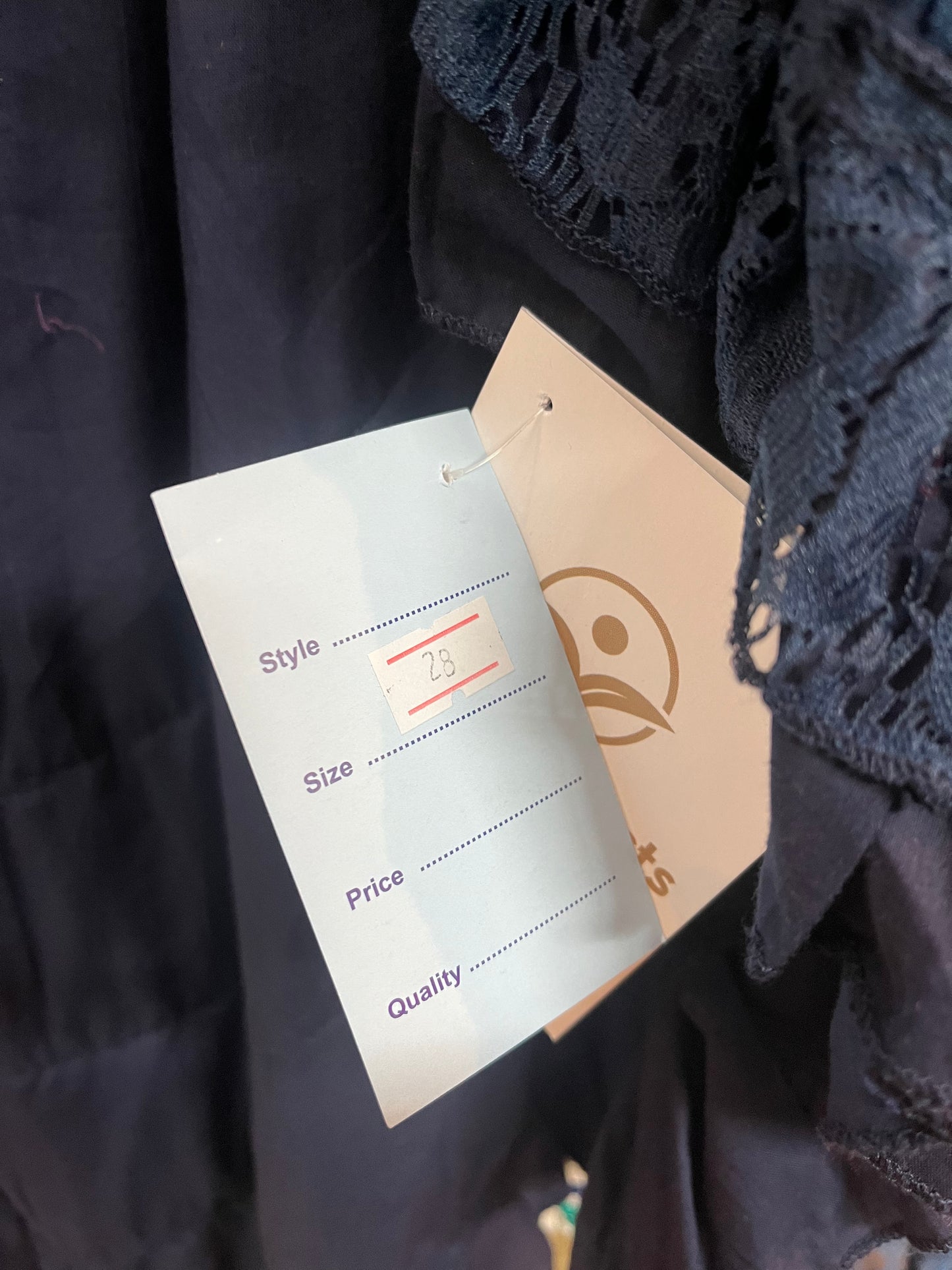 Waterfall Lace Purple Skirt