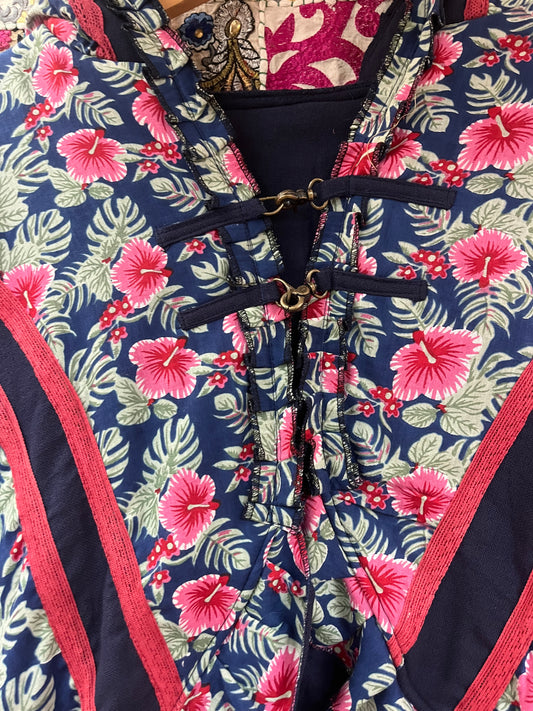 Floral Fleece Lined Boho Jacket 🌺
