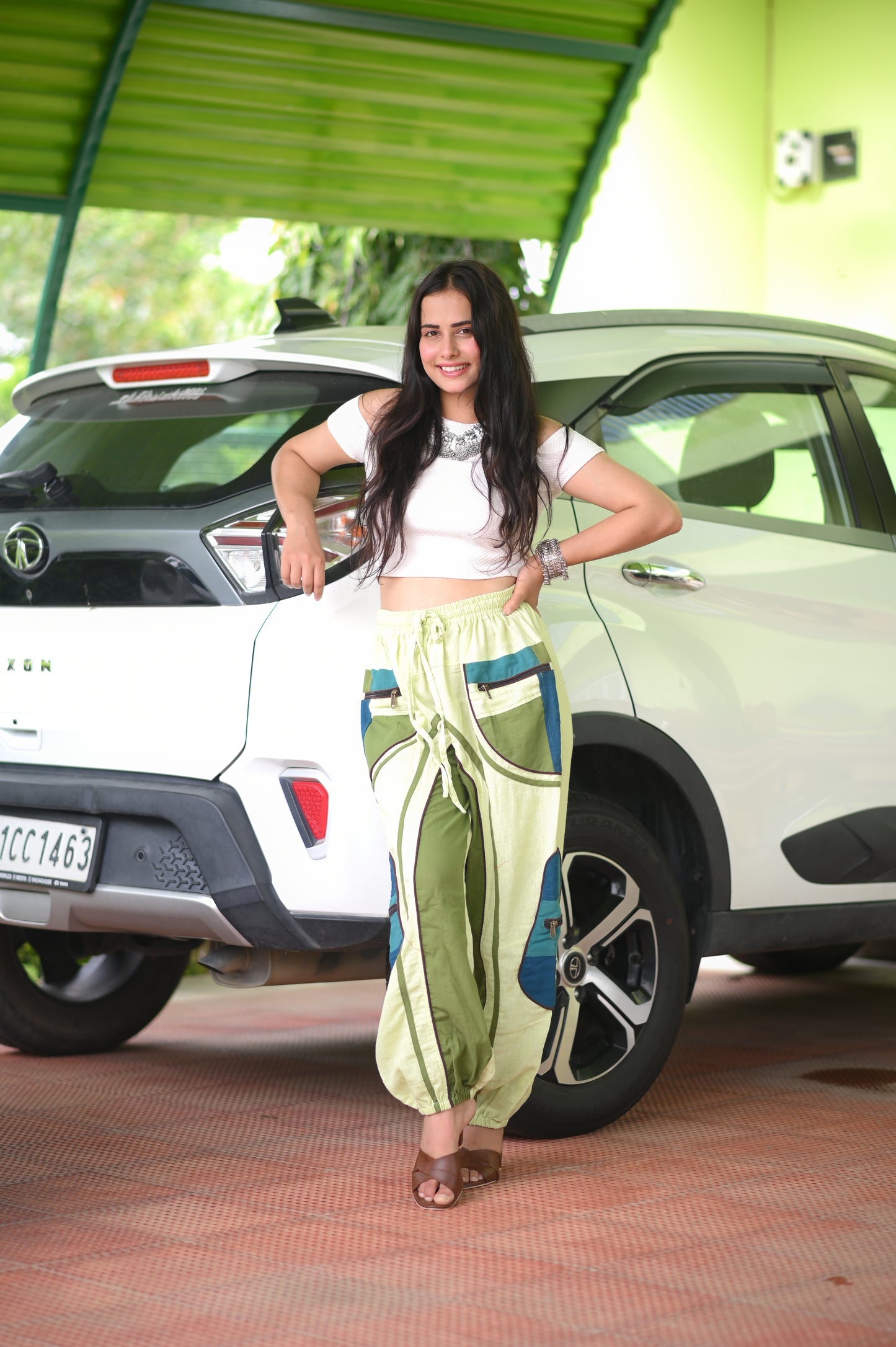 Nomad Patchwork Harem Pants
