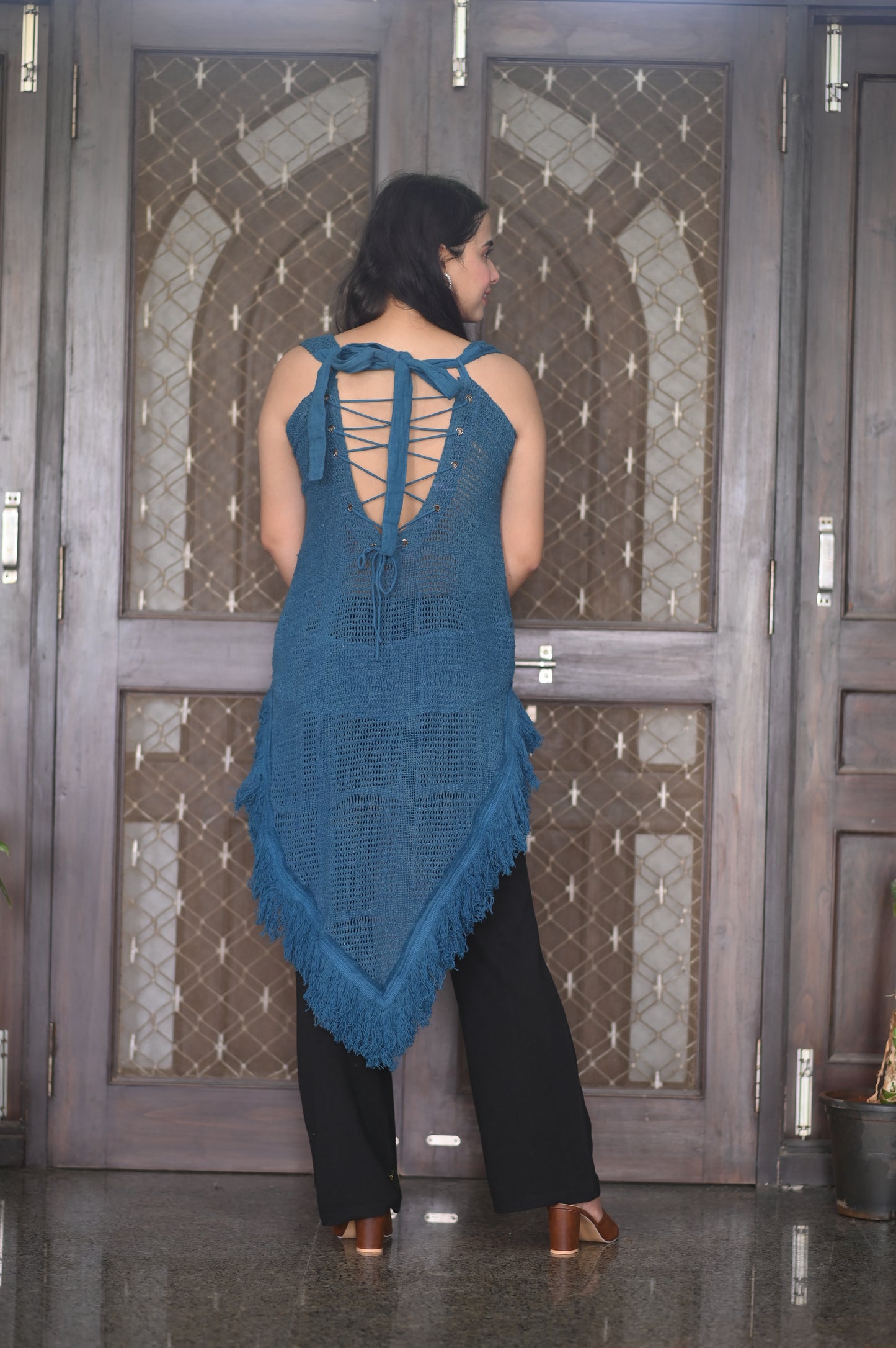 Boho Tide Asymmetrical Top