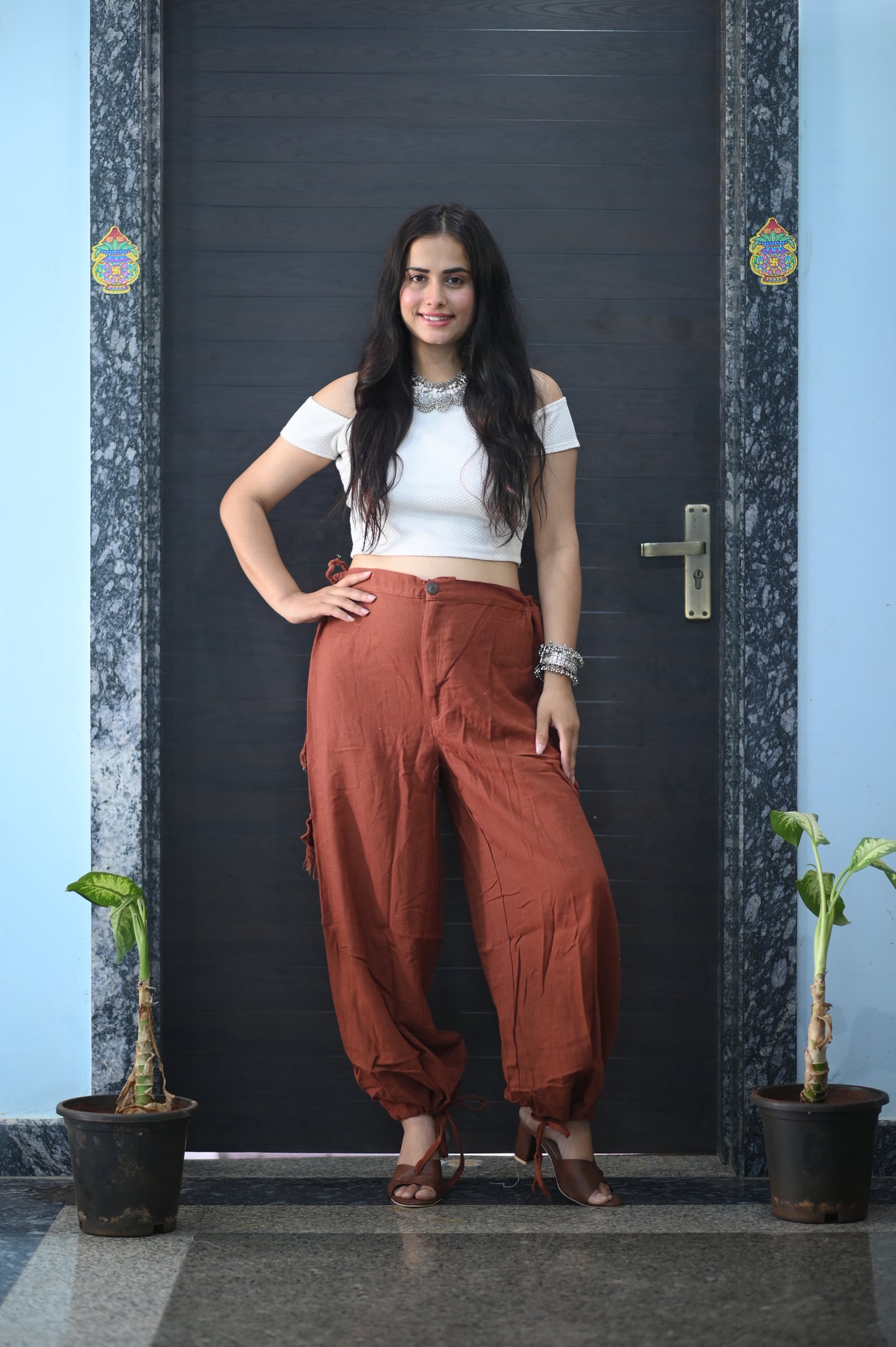 Rustic Boho Harem Pants