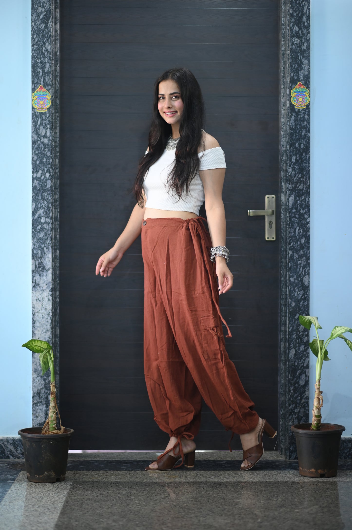 Rustic Boho Harem Pants