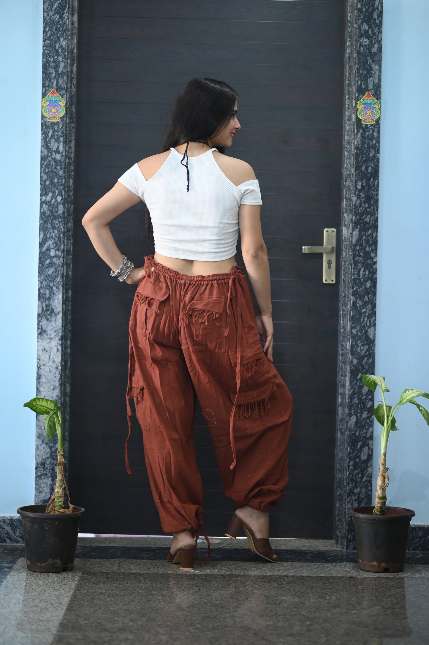 Rustic Boho Harem Pants