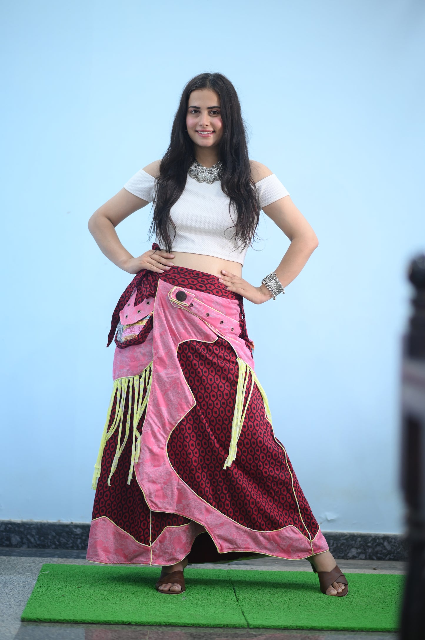 Boho Tassel Skirt