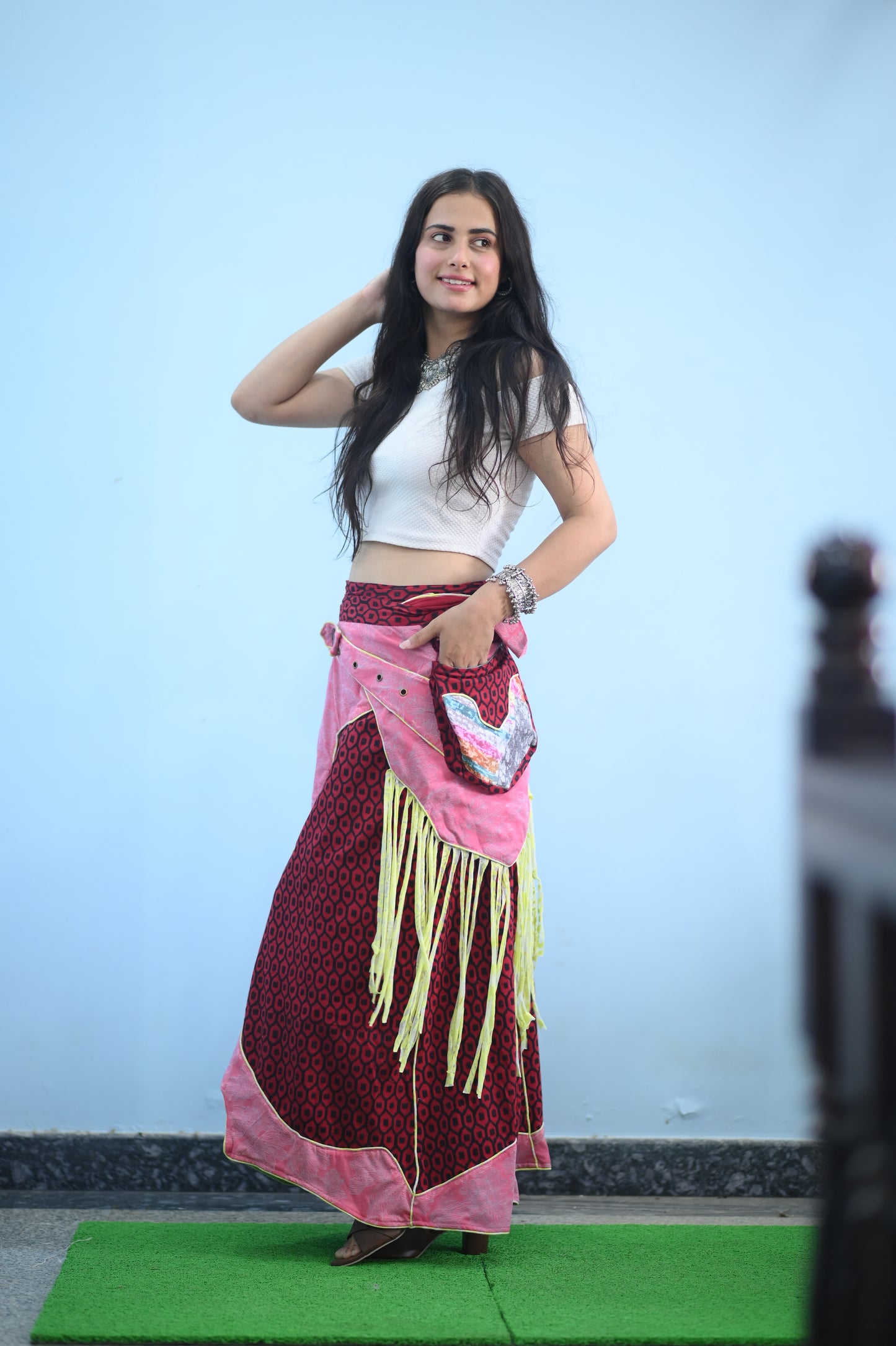 Boho Tassel Skirt