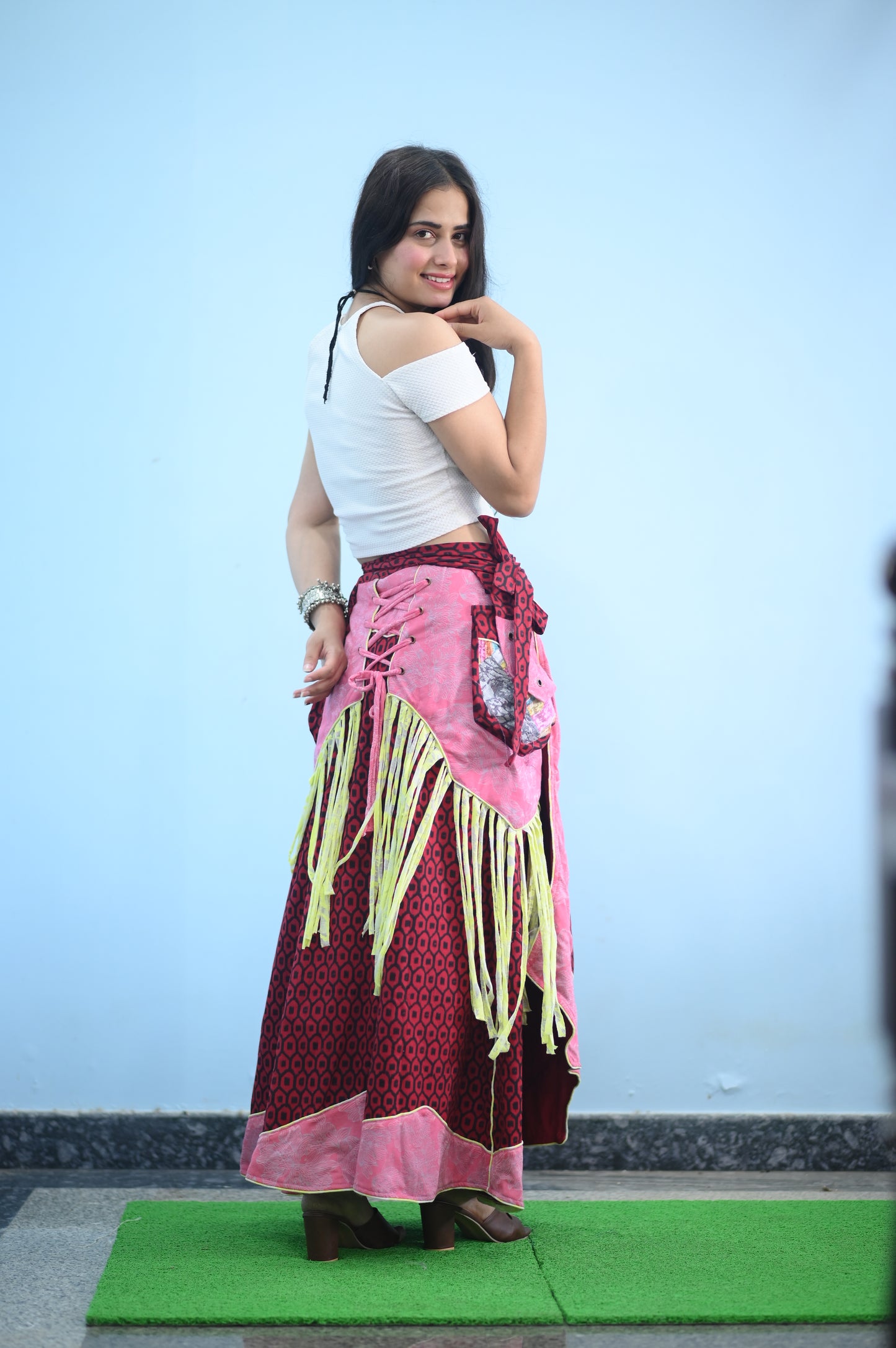 Boho Tassel Skirt