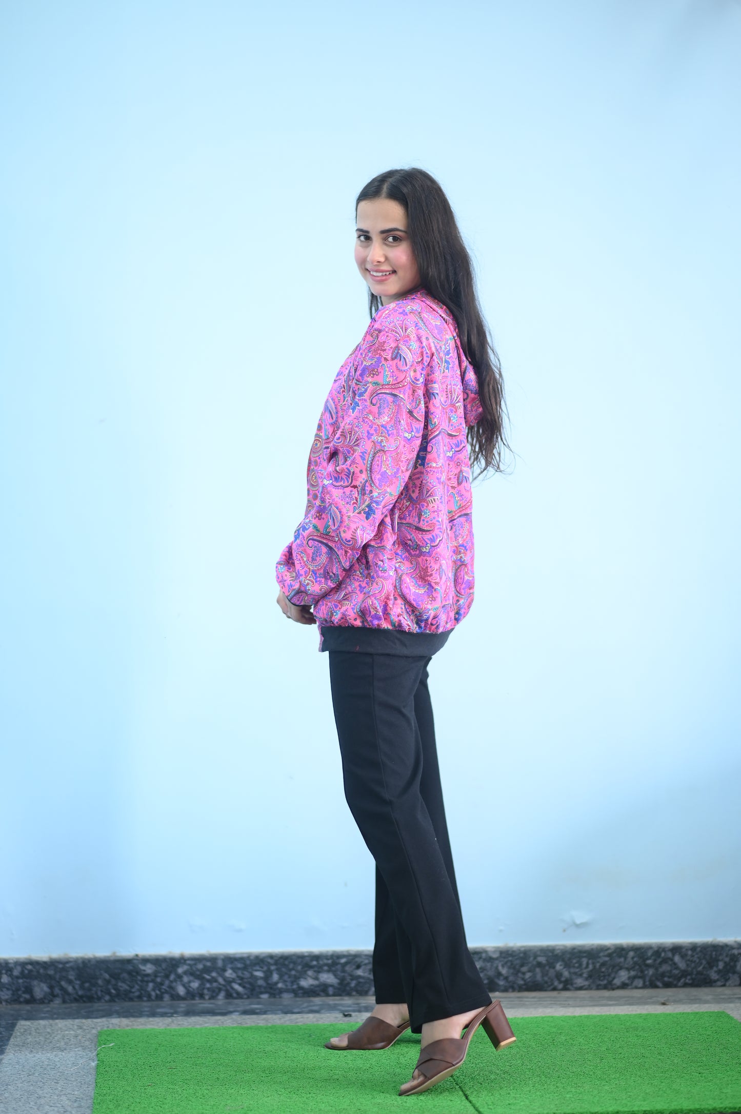 Pink Bloom Festival Jacket