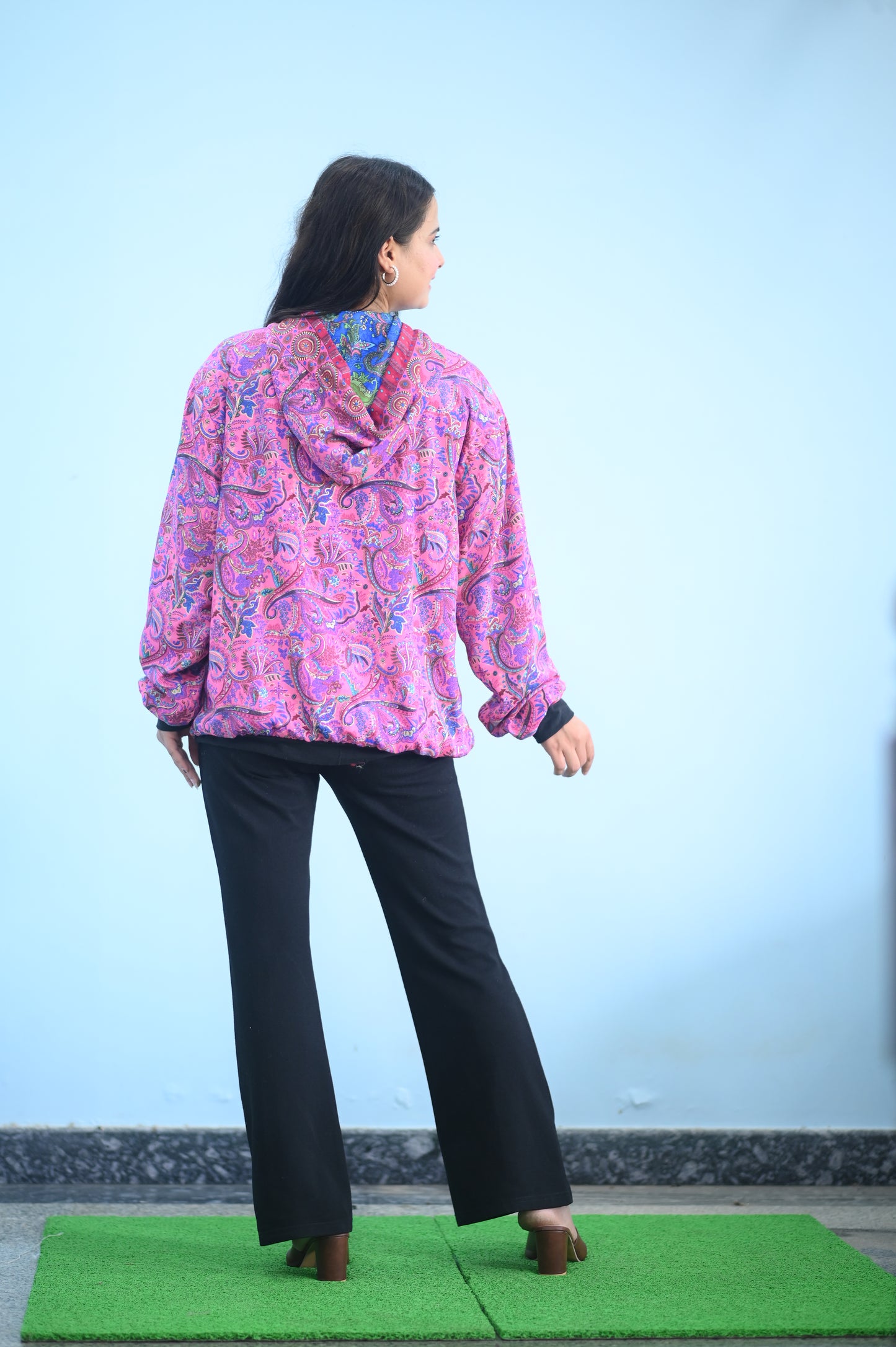 Pink Bloom Festival Jacket