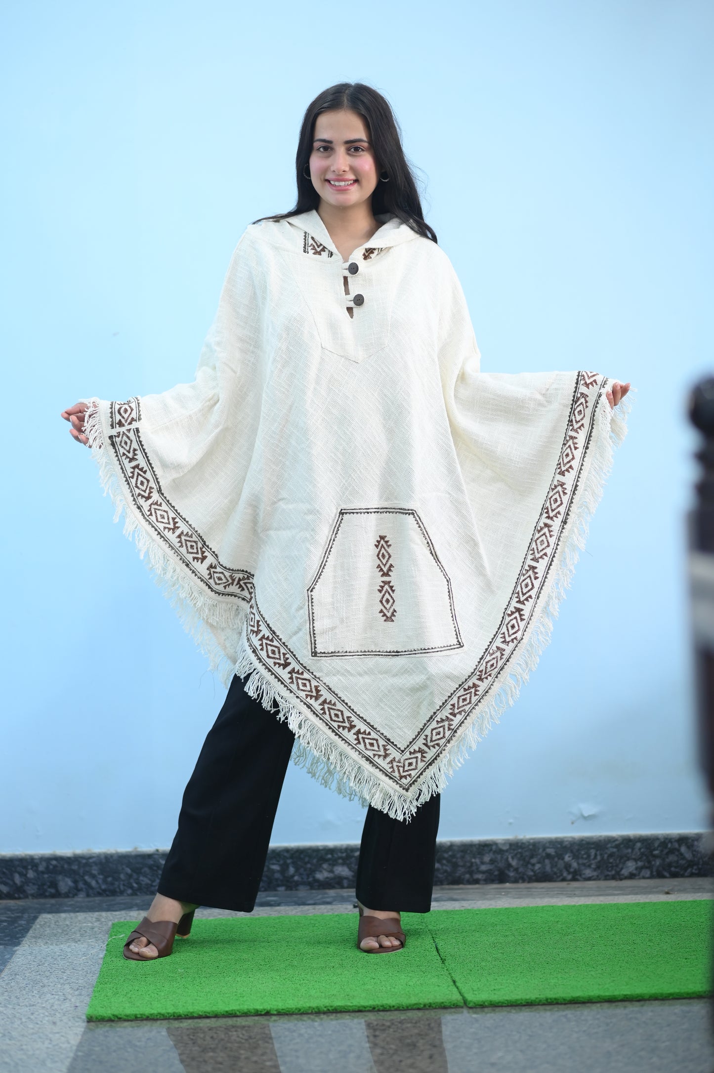 Tribal Spirit Boho Poncho