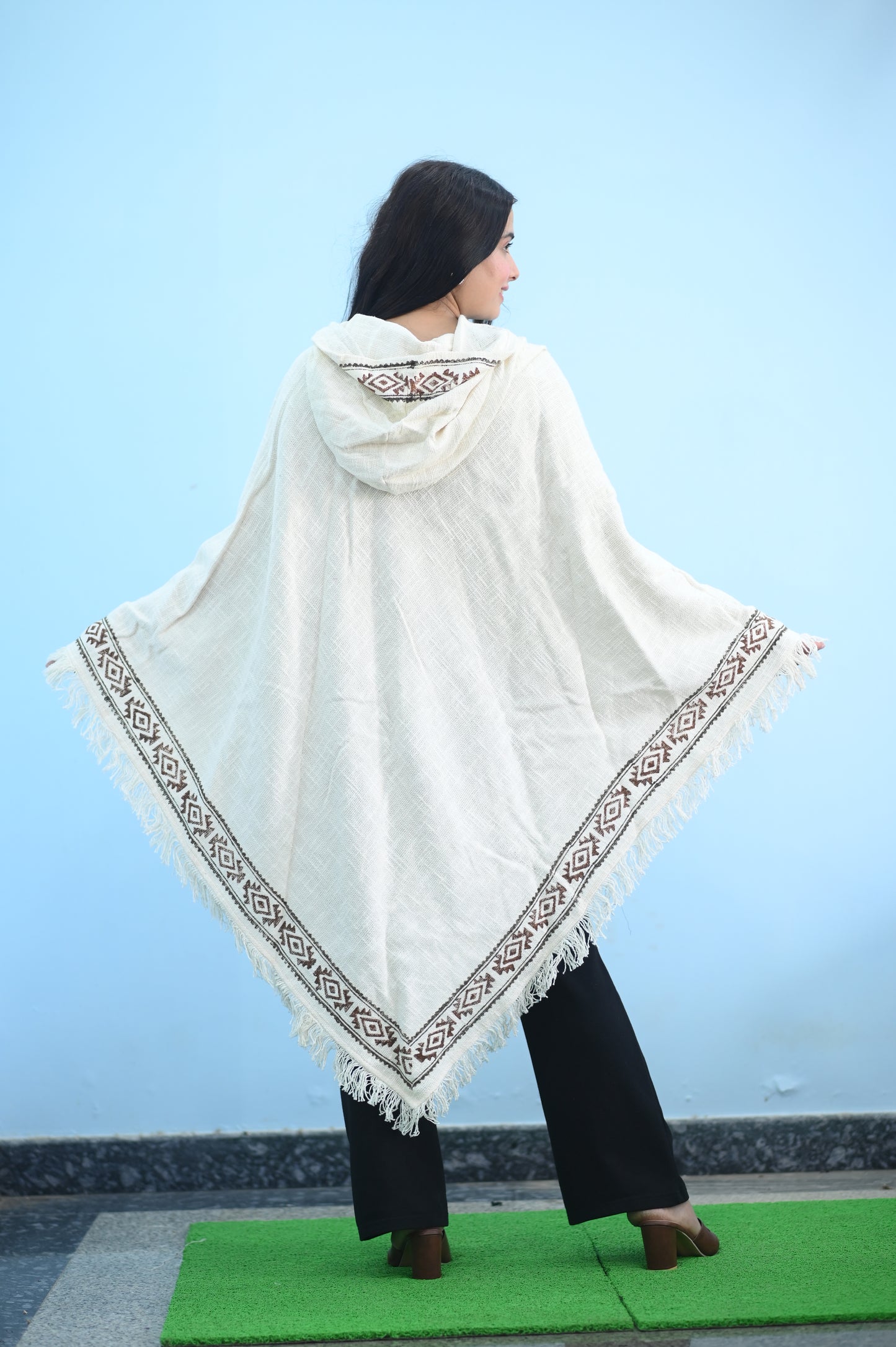 Tribal Spirit Boho Poncho