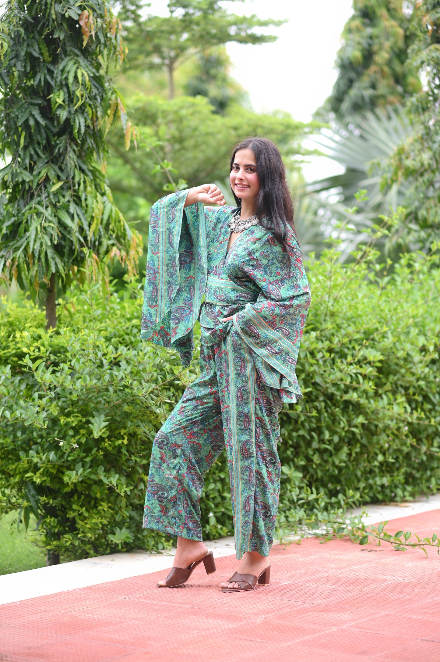 Sea Green Jumpsuit