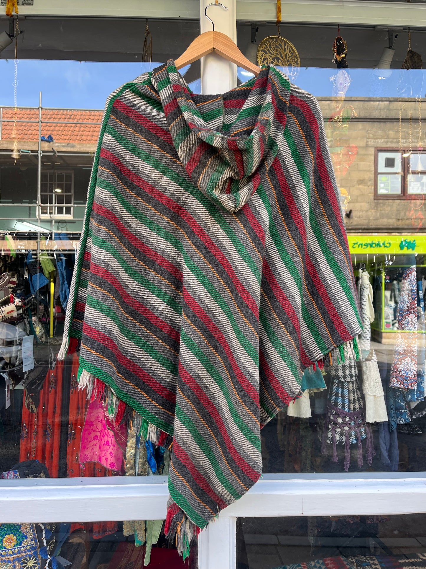 Stripe Poncho 🍂✨