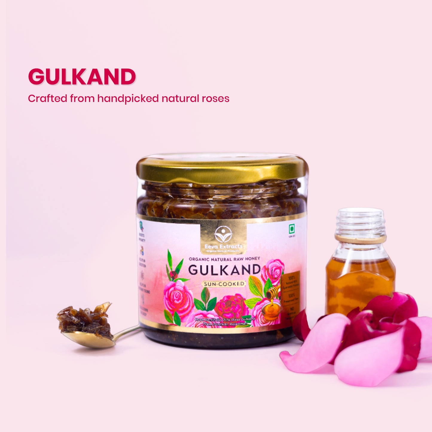 Premium Natural Rose Honey Gulkand