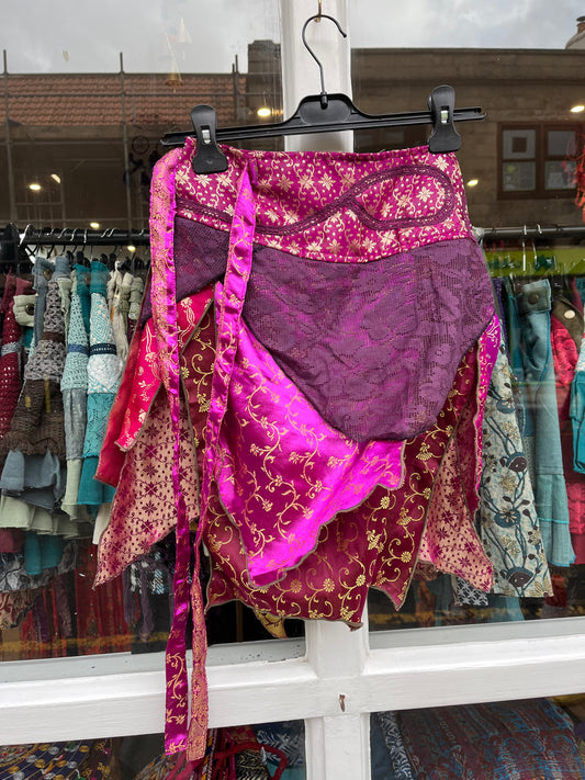 OOAK Quartz Hankie Mini Skirt