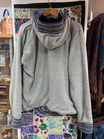 Grey Fleece Lined Unisex Jacket 🩶