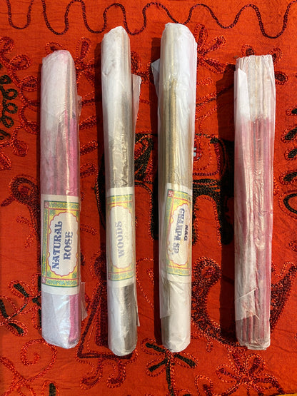 Hand-Rolled Incense Sticks – Made in India ✨