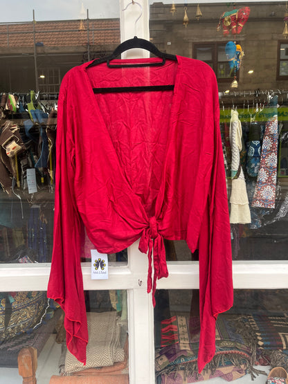 Lightweight Cotton Tie Top