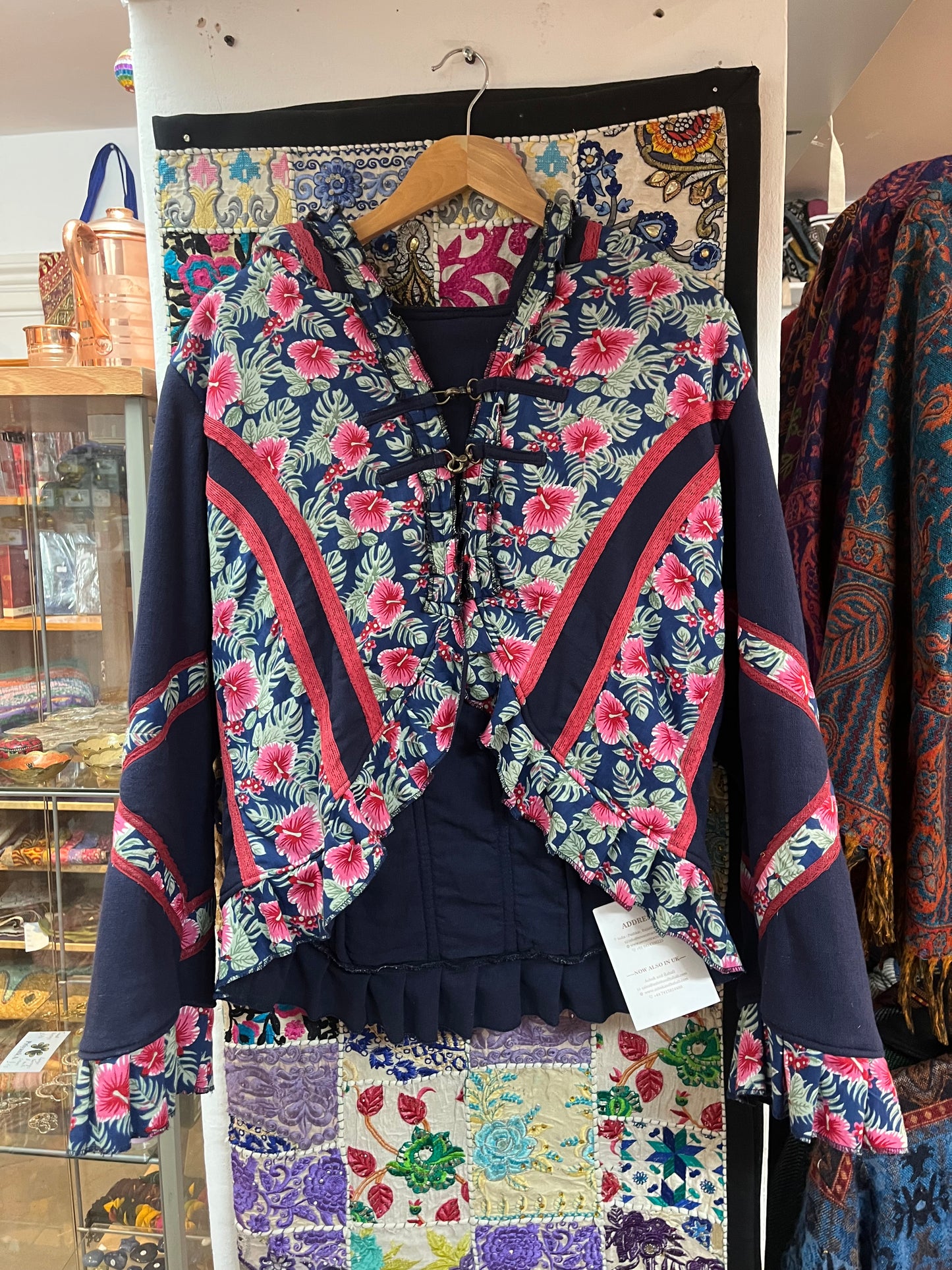Floral Fleece Lined Boho Jacket 🌺