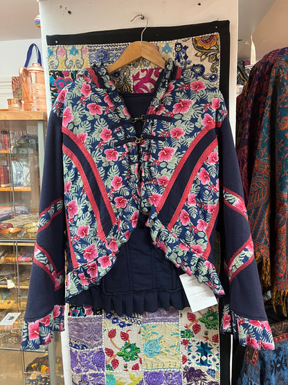 Floral Fleece Lined Boho Jacket 🌺