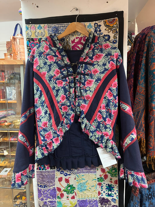 Floral Fleece Lined Boho Jacket 🌺
