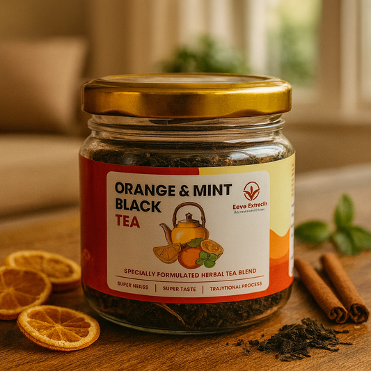 Orange & Mint Black Tea – 25gms