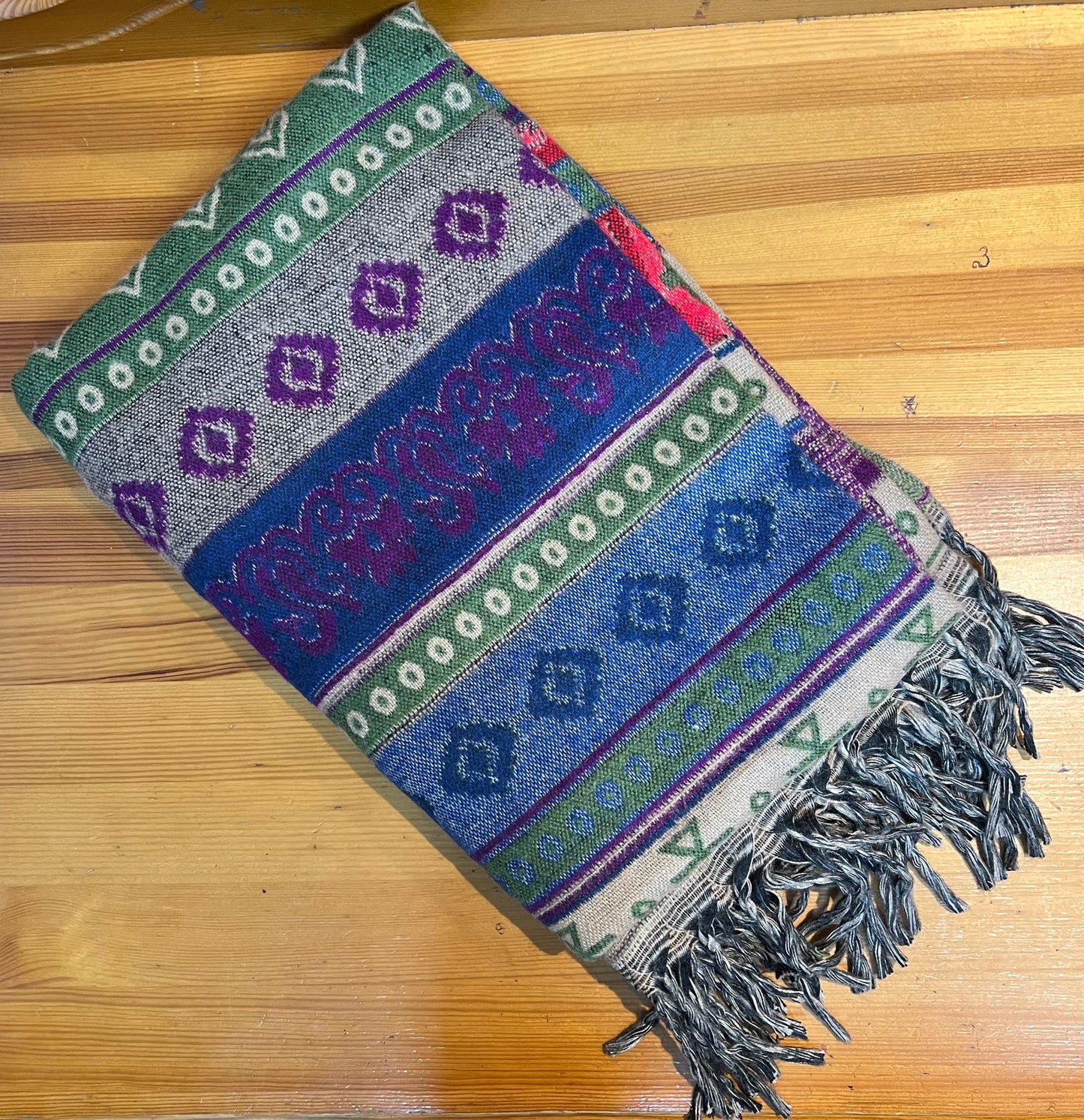 Earth Geometry Blanket / Shawl