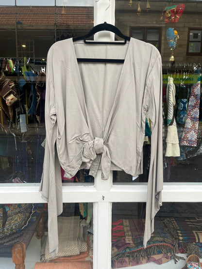 Quartz Lightweight Cotton Tie Top