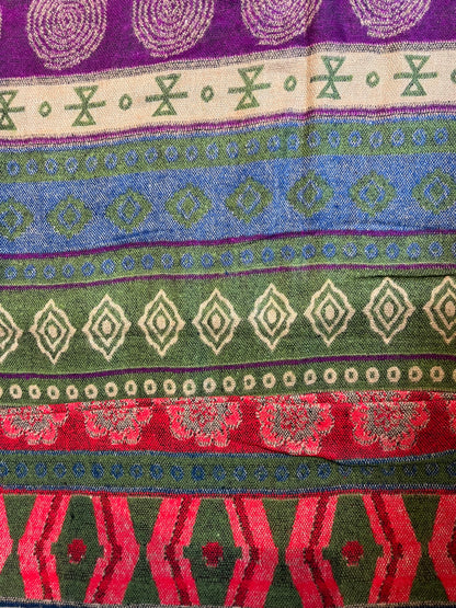 Earth Geometry Blanket / Shawl