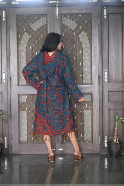 Vintage-Inspired Winter Dress