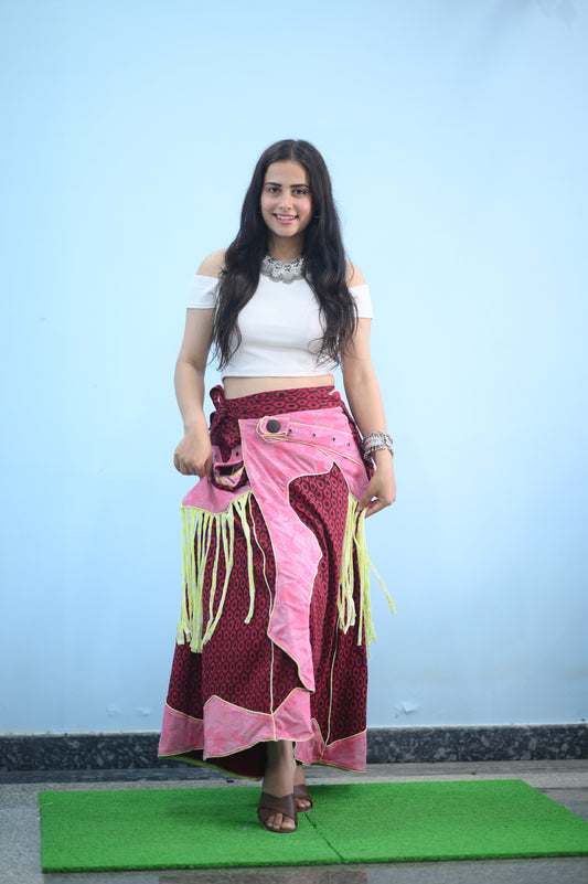 Boho Tassel Skirt