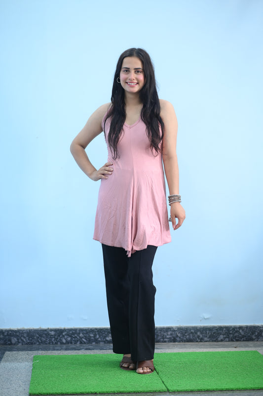 Rose Glow Casual Top