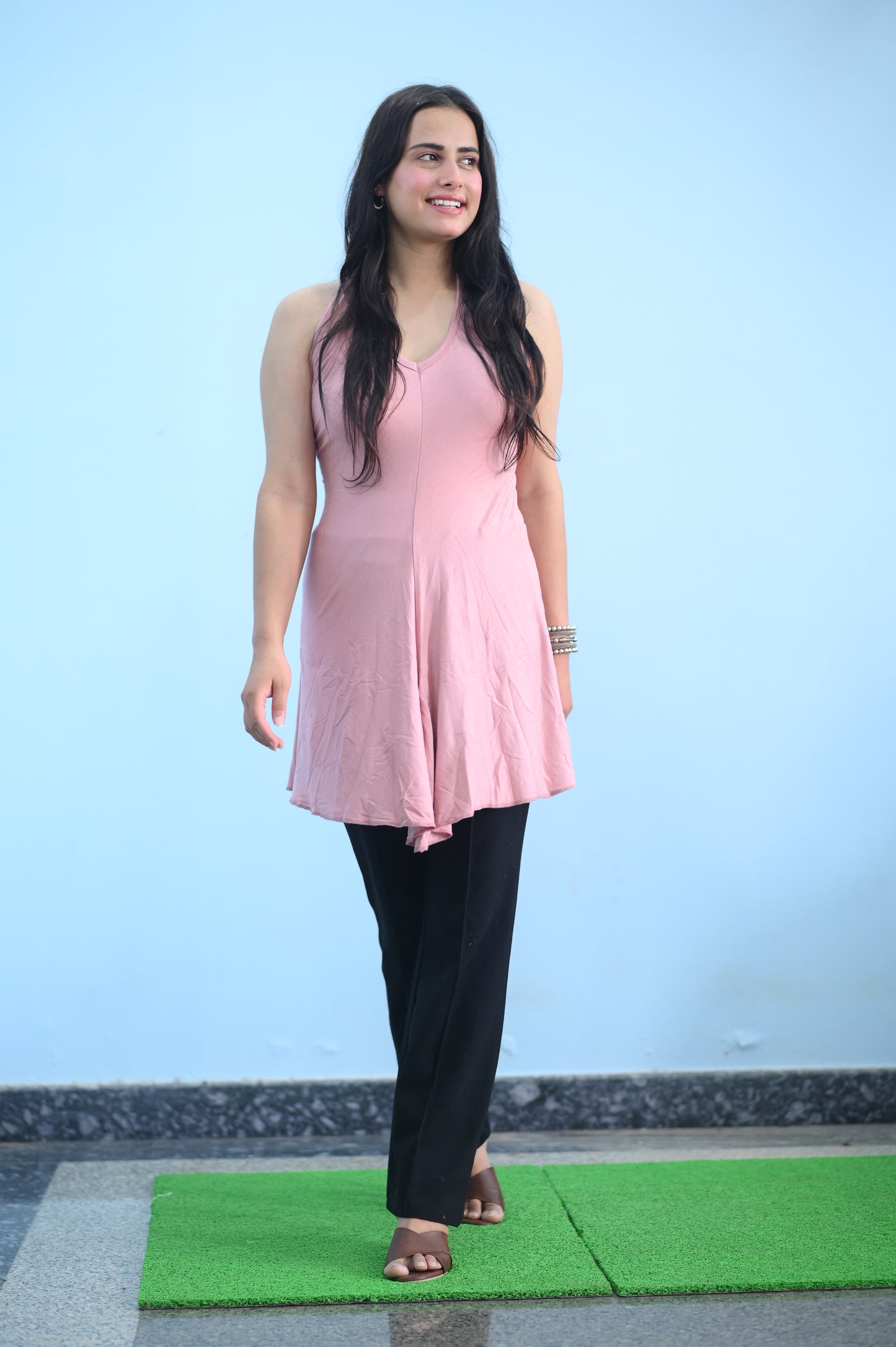 Rose Glow Casual Top