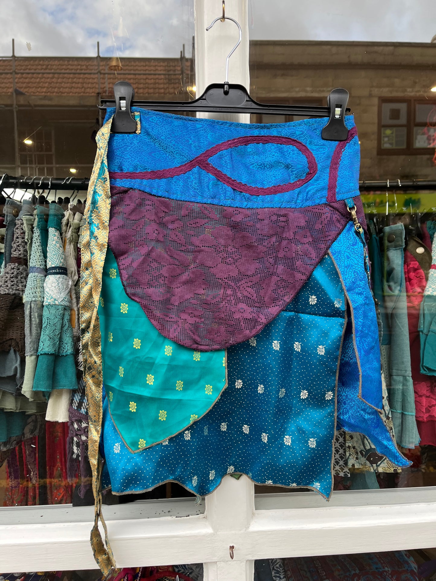 OOAK Lapis Hankie Mini Skirt