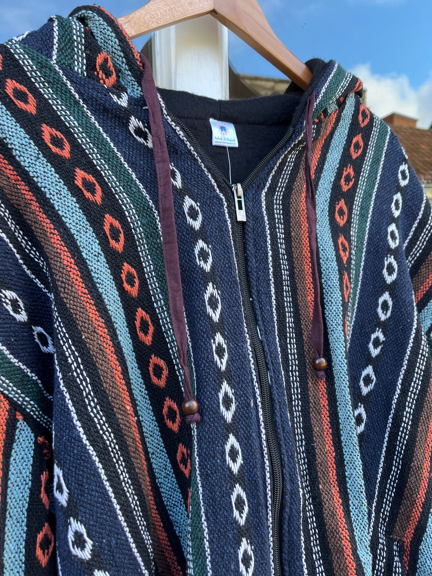 Art Geometric Fleece Jacket