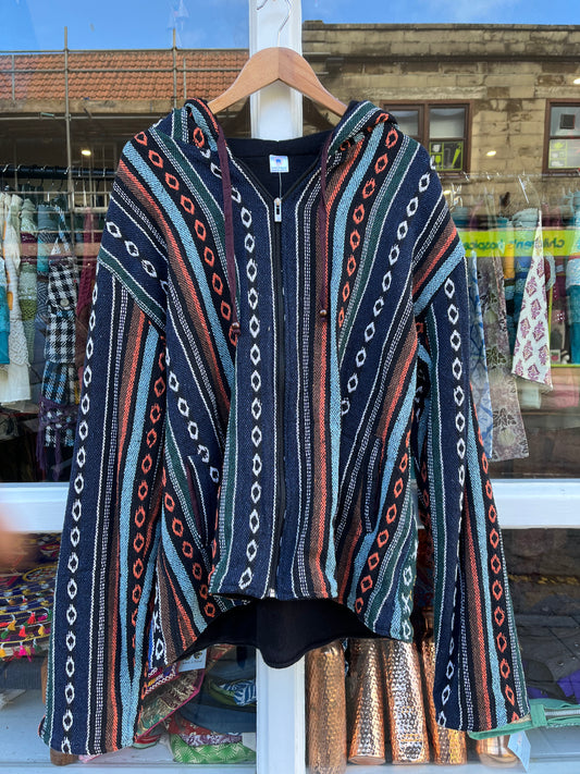 Art Geometric Fleece Jacket