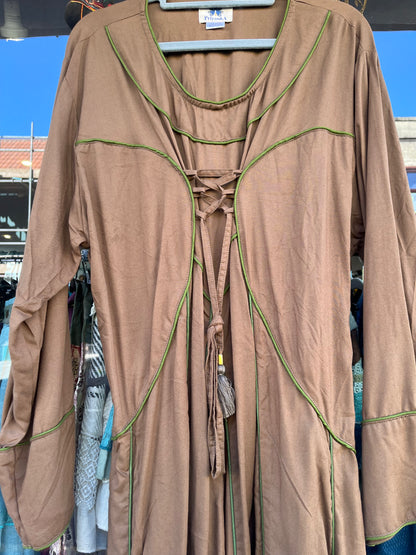 Walnut Maid Marion Maxi Dress