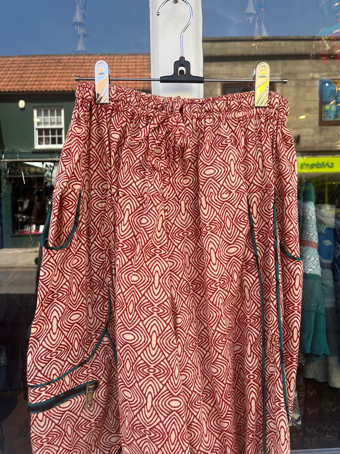 Terracotta Sun Harem Pants