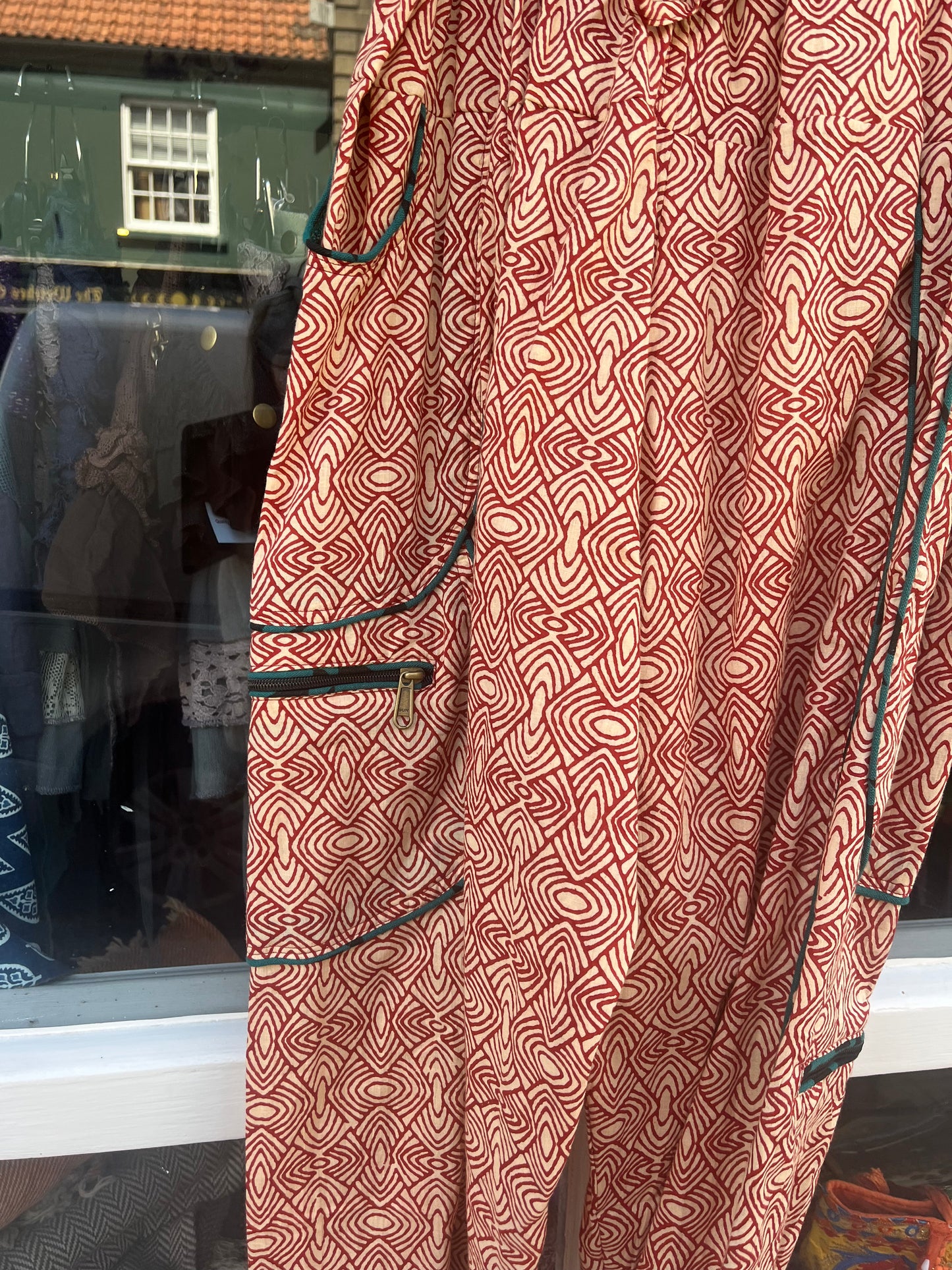 Terracotta Sun Harem Pants