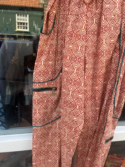 Terracotta Sun Harem Pants