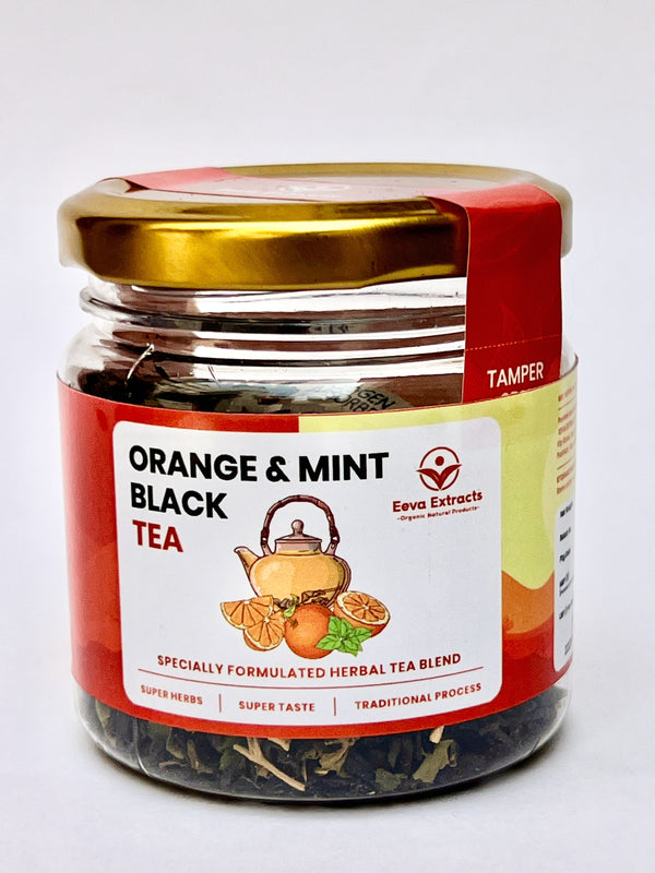 Orange & Mint Black Tea – 25gms