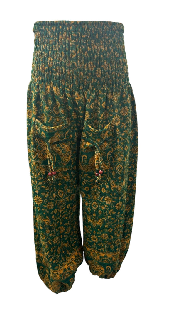 Harem Fleece Aztec Pants