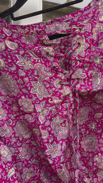 Bohemia Silky Medieval Top