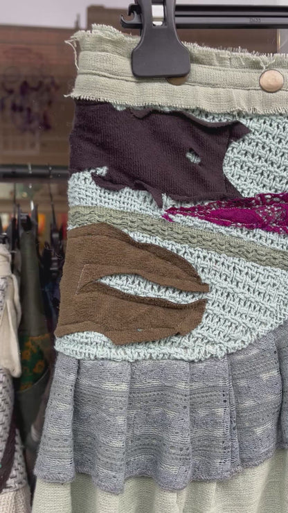 Seafoam Pixie Mini Skirt